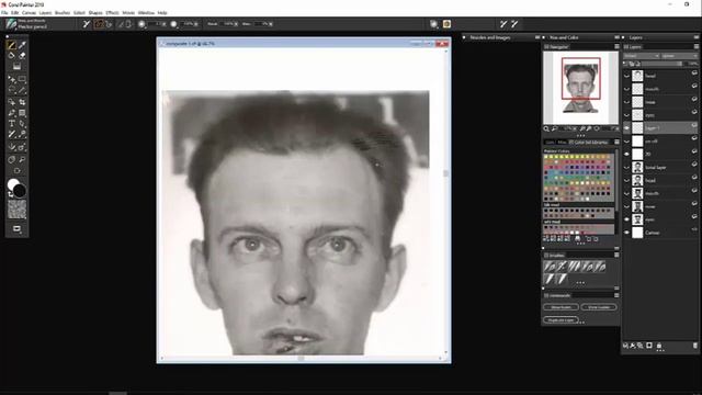 Forensic art - Creating a composite sketch with Natalie Murry смотреть онлайн