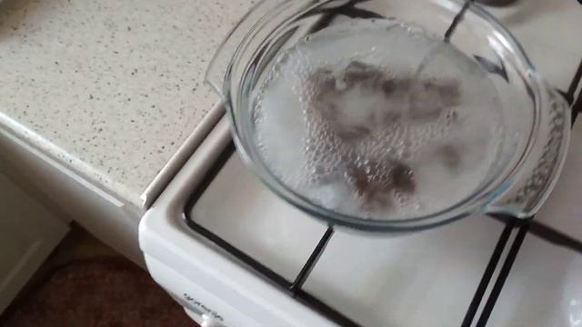 Очистка лимонной кислотой медных пыжей. смотреть онлайн