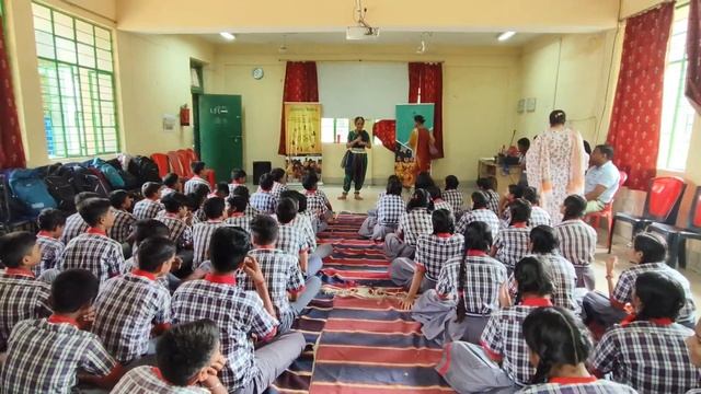 Odissi Dance - Performed by Shobha Bisht, Routes 2 Roots at KV No.3 Bokaro смотреть онлайн