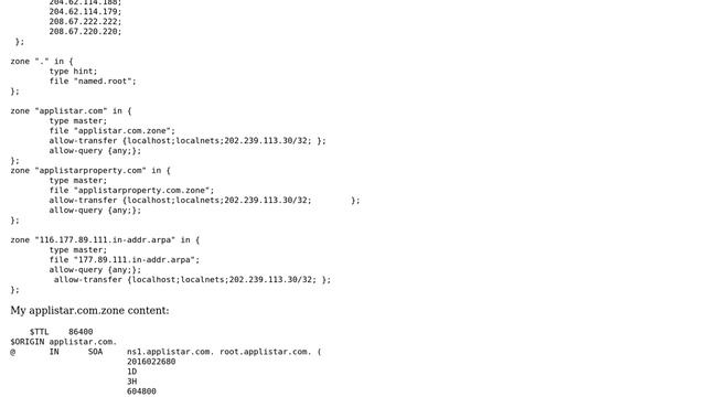 DevOps & SysAdmins: Roots server do not update my new nameserver (CentOS bind DNS server) смотреть онлайн