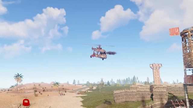 This 600 ROCKET RAID was AMAZING! - Rust смотреть онлайн