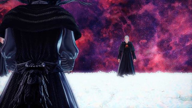 FFXIV: Endwalker [JP dub] - Emet & Hythlodaeus + Scions scene. смотреть онлайн