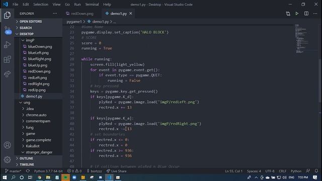Creating A Simple Game With Python смотреть онлайн