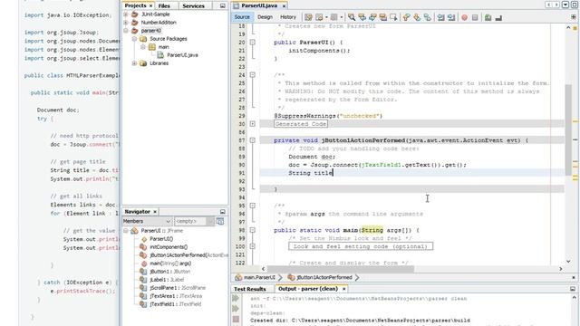 Netbeans Jsoup Örneği смотреть онлайн