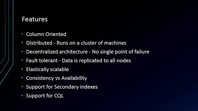 Lesson 2: Cassandra - Introduction to Cassandra смотреть онлайн