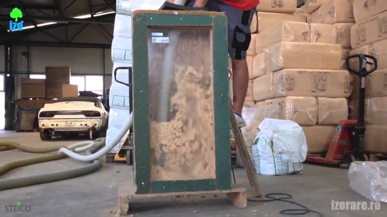 STEICO Zell. Вдувная теплоизоляция из древесного волокна смотреть онлайн