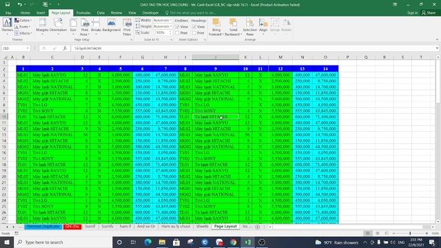 Cách căn chỉnh trang excel trước khi in смотреть онлайн