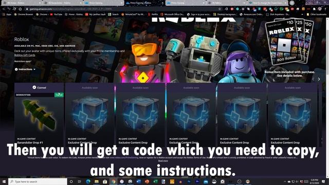 How to Get Banandolier on Roblox for FREE (with Amazon Prime Membership) смотреть онлайн