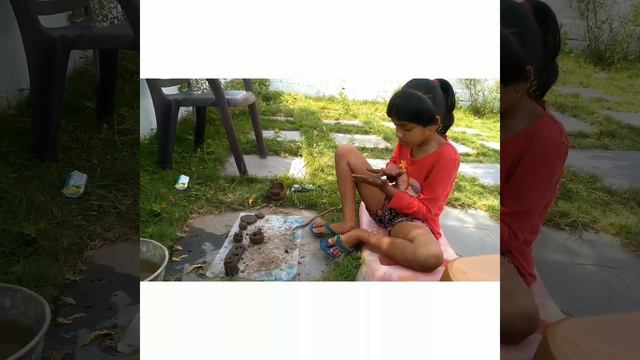 Summer 2k19||enjoyed summer holidays||playing with kitchen set made with clay|| смотреть онлайн