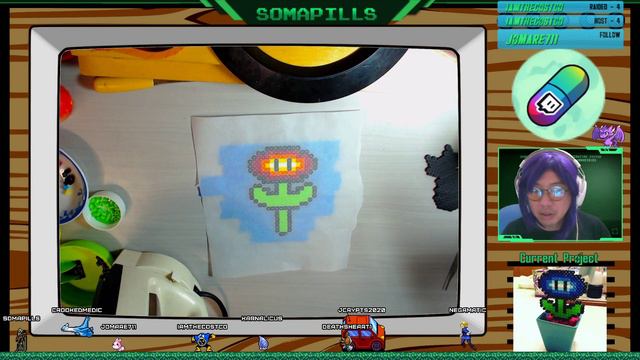 💊 Perler Beads w/ Soma Pills Chapter 1.5🌙 смотреть онлайн