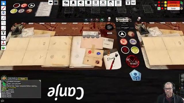 Canje Plays Arkham Horror LCG - Innsmouth Conspiracy CoOp Ep. 5 - TTS смотреть онлайн