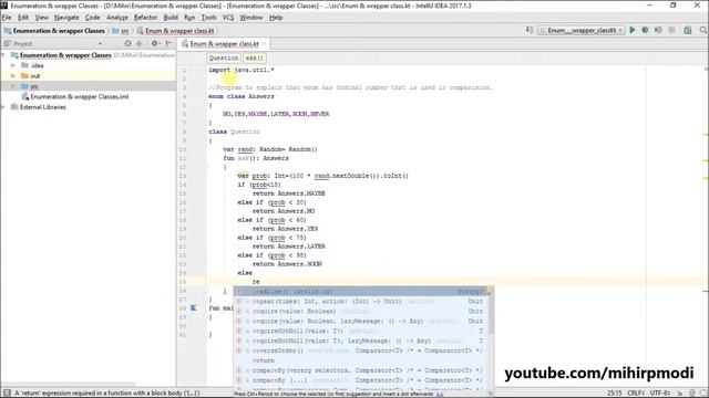 #219 Kotlin Tutorial | Enum Application смотреть онлайн