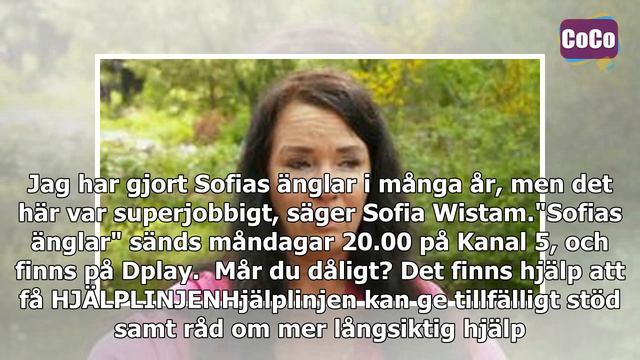Sofia Wistam bryter ihop – över mammans svåra sorg смотреть онлайн