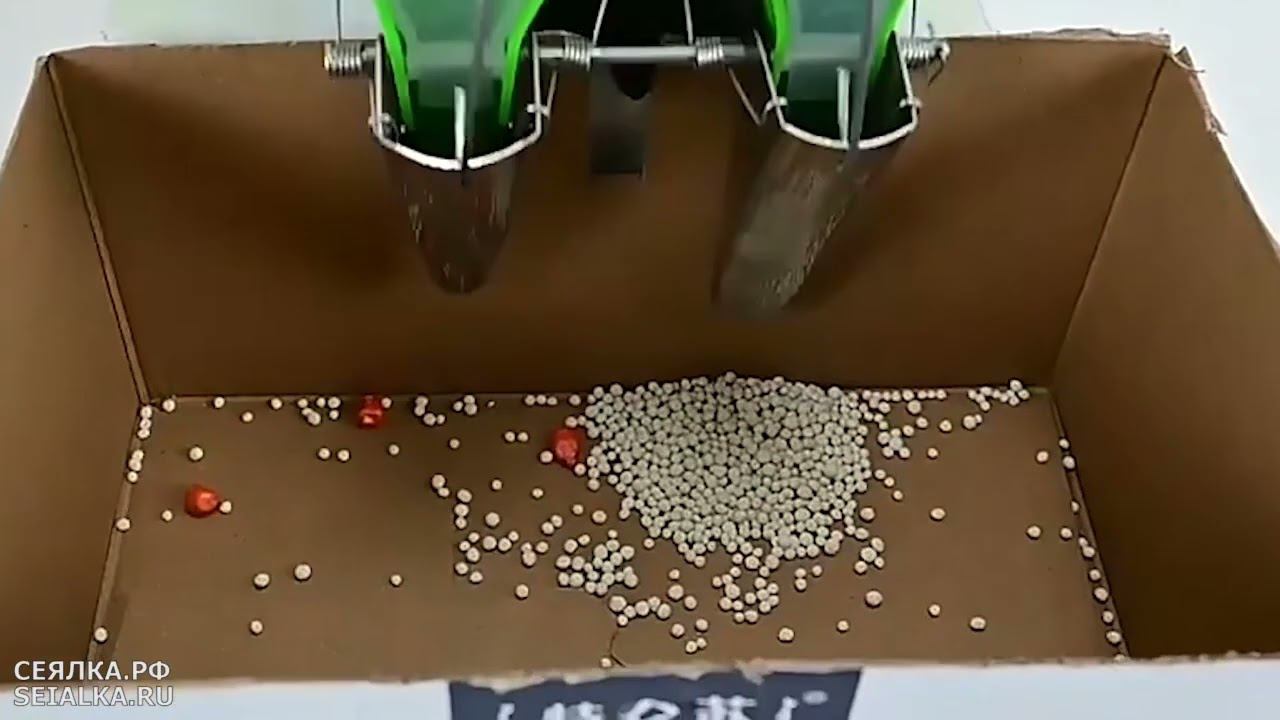 Ручная сеялка - с внесением удобрений Сидоватор смотреть онлайн