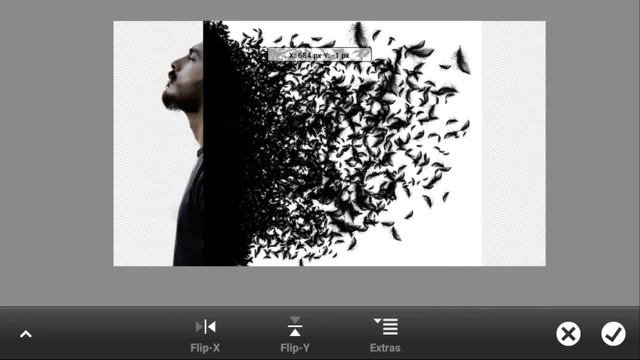 Feather Dispersion Effect - Ps Touch Tutorial смотреть онлайн