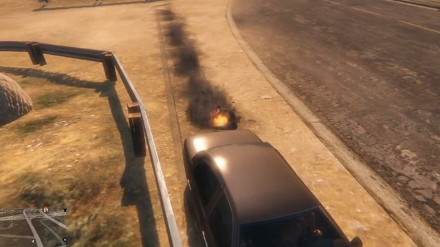 GTA 5 новый способ ездить на машине