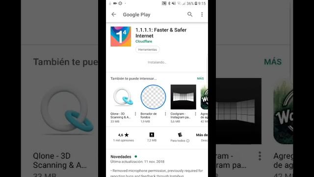Cómo configurar DNS 1.1.1.1 Cloudflare en Android смотреть онлайн