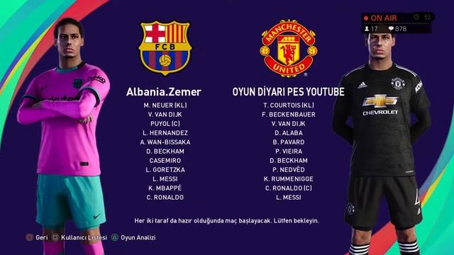 PES 2021 MYCLUB ONLINE MAC | SOHBETE BUYRUNN