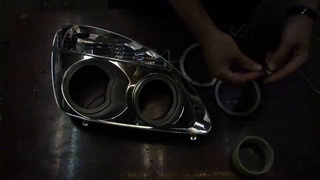 Ангельские глазки для Газ Газель Освар LED Angel Eyes Gazel Gaz смотреть онлайн