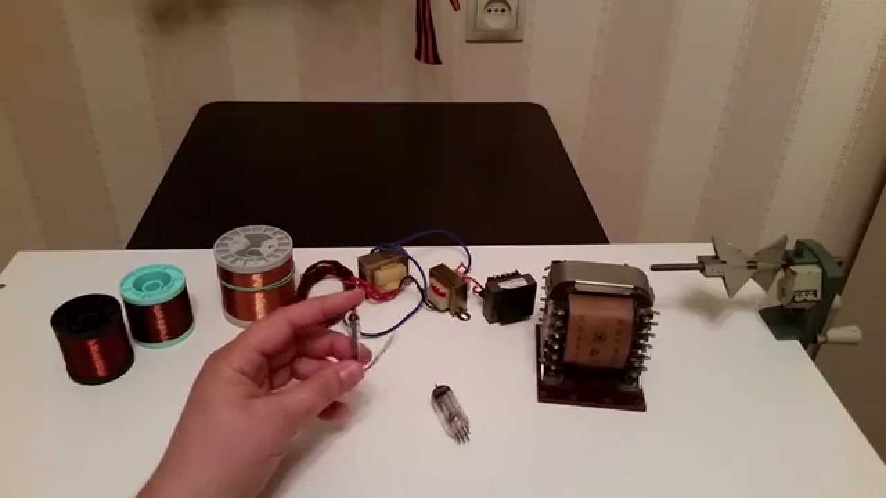 Изготовление силового трансформатора для прямонакальных ламповых конструкций смотреть онлайн