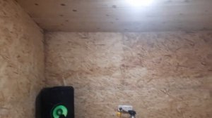 баня в гараже железном 3-е видео почти до делал.?????