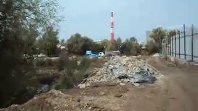 Засыпка озера "Изумрудный" в г.Самара, Куйбышевский район, ул.Обувная смотреть онлайн