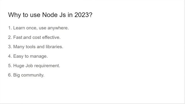Node.js 2023 - Introduction, why to use it. Chapter 1 смотреть онлайн
