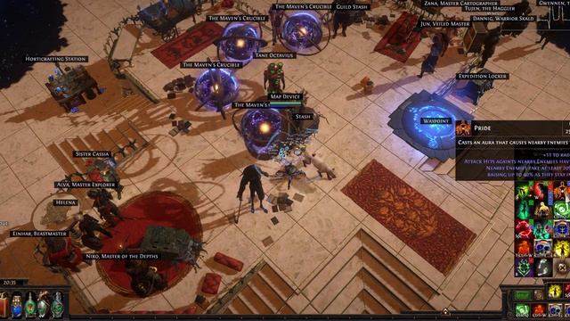 POE. Necromant reaper vs Feared смотреть онлайн