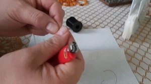 БУСИНЫ с мелкими отверстиями ...вдеваем капроновую нить... легко и просто
