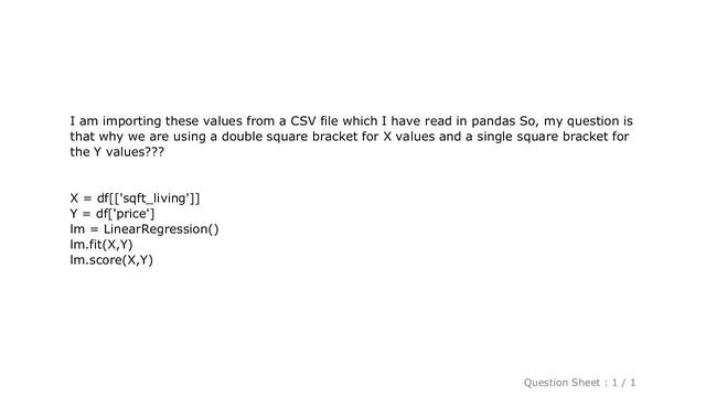 Pandas : Why use a double square bracket in Pandas? смотреть онлайн