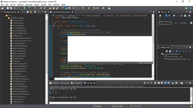 Ejemplo034-3: Java cómo programar - 10 edición - de Paul Deitel y Harvey Deitel смотреть онлайн