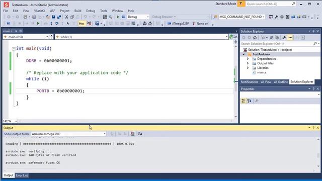 Ответы на вопросы: Как прошить Arduino UNO из Atmel Studio смотреть онлайн