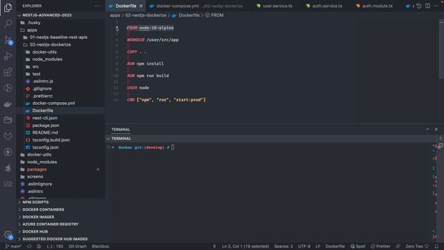 Ninja Full Stack Developer with Docker #10 #react #nodejs смотреть онлайн