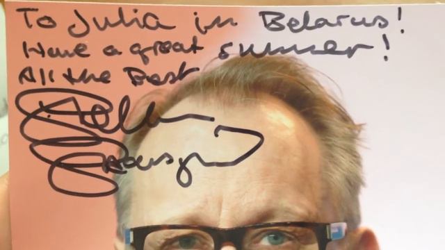 Автограф Стеллана Скарсгарда (Stellan Skarsgård) смотреть онлайн