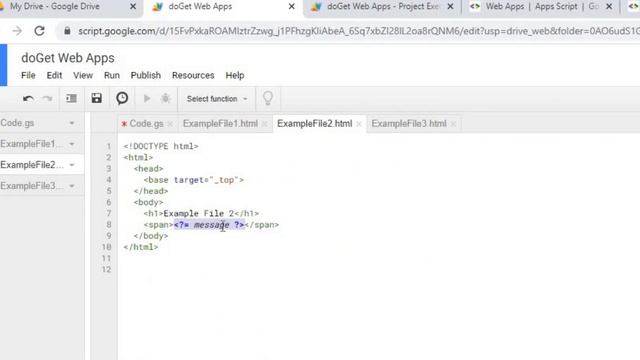 Using doGet(e) Function to start Web App on Google Apps Script смотреть онлайн