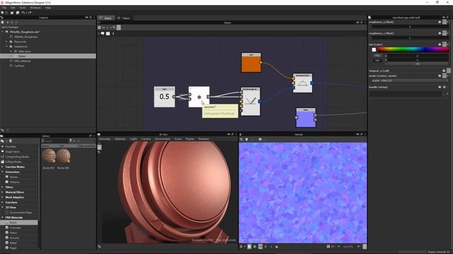 Creating a car paint MDL in Substance Designer смотреть онлайн