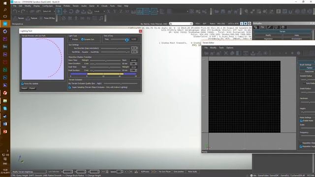 Видео урок по CRYENGINE: Создание Ландшафта