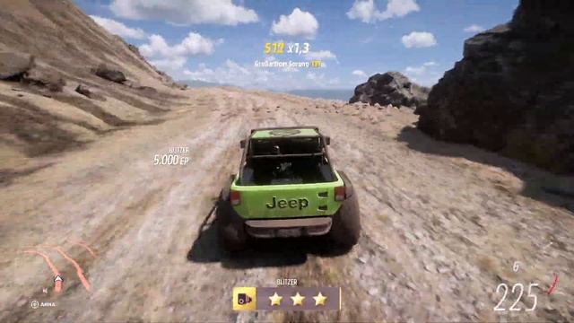 Forza Horizon 5 Blitzer Schlammstrom / 2016er JEEP TRAILCAT смотреть онлайн