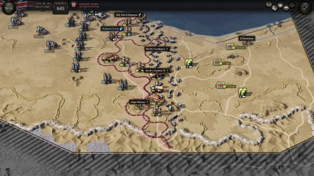 Disaster at el Alamein Unity of Command 2 Desert Fox DLC смотреть онлайн