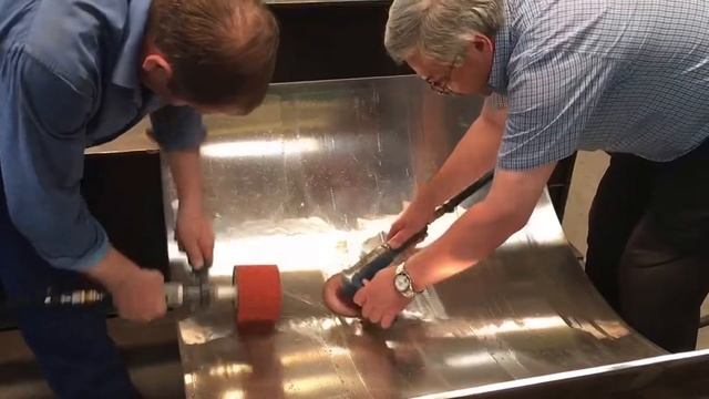 3M Abrasive. INOX. Stainless steel. Обработка нержавейки абразивами 3М CUBITRON 2. смотреть онлайн