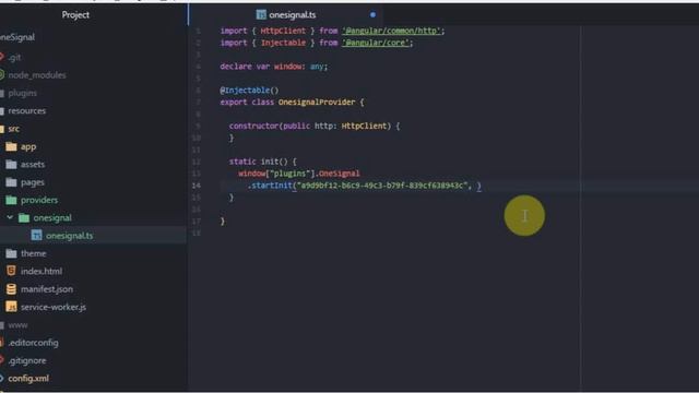 Ionic - #7 - Push Notifications com OneSignal + Firebase смотреть онлайн