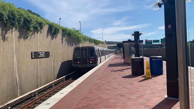 Wmata Metrorail Orange Line, 2000/3000 Vienna/Fairfax-GMU, Dunn Loring-Merrifield, Merrifield, VA смотреть онлайн