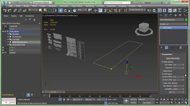 Creating Procedural Buildings in 3ds Max 2017 using MCG смотреть онлайн
