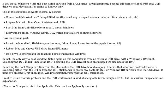 Windows 7 USB stick and (late 2010) Macbook Air смотреть онлайн