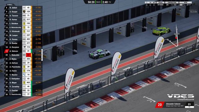 [RU] Special Event на трассе Кьялами | 1,5 Hours of Kyalami by VDES смотреть онлайн