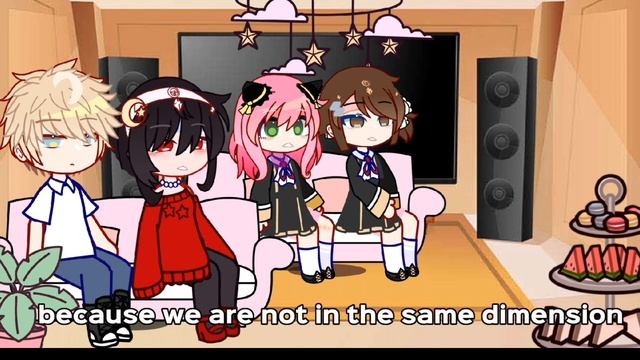 Spyxfamily character react to Loid Forger|| spyxfamily || Gacha Club смотреть онлайн