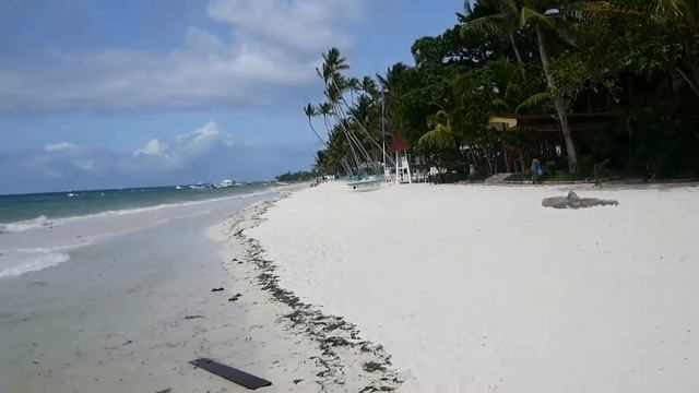 Alona Beach, Panglao, Bohol, Philippines. Пляж Алона-бич. Панглао. Бохол. Филиппины. смотреть онлайн