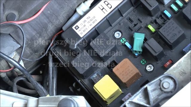 Test przekaźników i bezpieczników - wentylator - Opel Astra H/ Zafira B P1481, P1482, P1483 смотреть онлайн