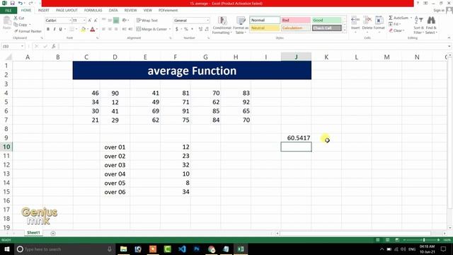 average function excel | average formula on excel | ms excel average formula | using average смотреть онлайн