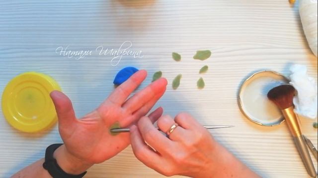 Part 2. Making leaves. Снежноягодник. Часть 2. Листочки. смотреть онлайн